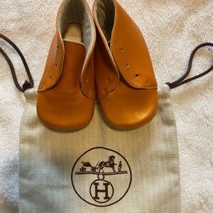 Authentic HERMÈS Baby First Shoes